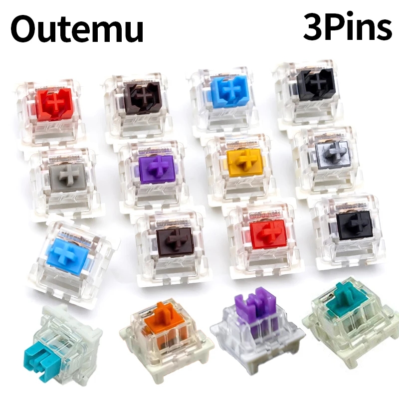 Mechanical Switch Tester - Przełączniki do klawiatur mechanicznych Outemu 3Pin