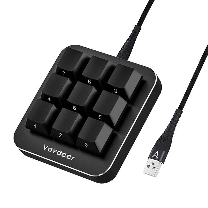 Gaming Keyboard Mini Mechanical - Wielofunkcyjna klawiatura z 9 w pełni