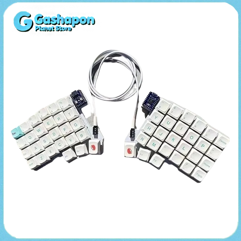 Gaming Keyboard Half - Silakka54 Ergonomiczna Rozdzielcza Klawiatura Mechaniczna Hot