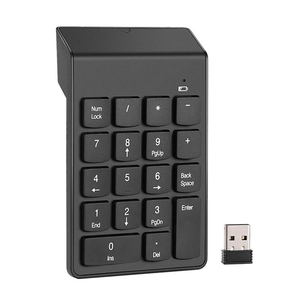 Gaming Keyboard Mini - 18 klawiszy Bezprzewodowa klawiatura 2.4G Mini
