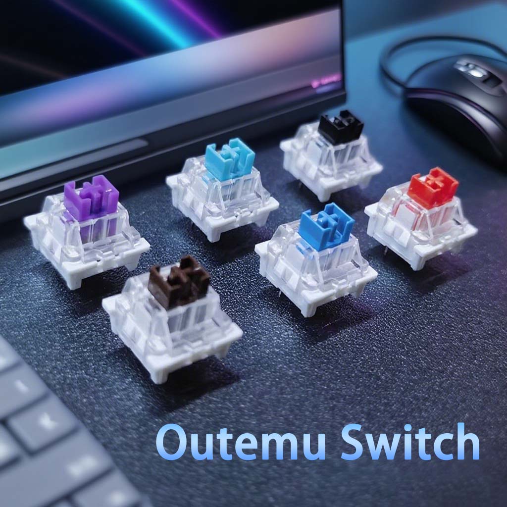 Mechanical Switch Tester - Przyciski mechaniczne Outemu, pyłoszczelne, liniowe, dotykowe,