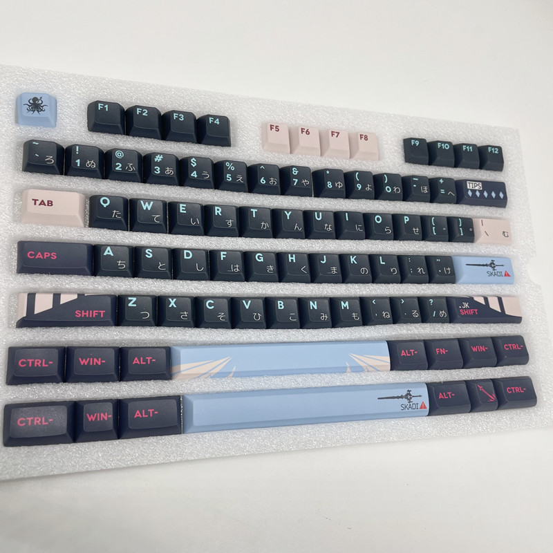142 klucze/zestaw PBT Keycap j – Gaming Keyboard Ergonomics recenzja i cena