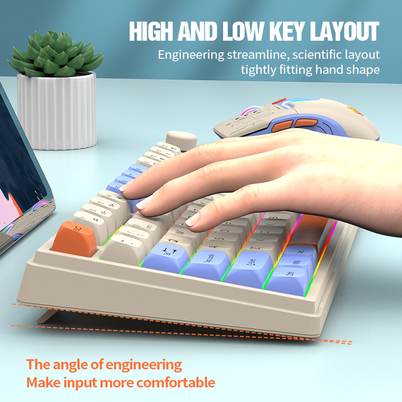 2.4G – bezprzewodowy zestaw kl – Gaming Keyboard Ergonomics recenzja i cena