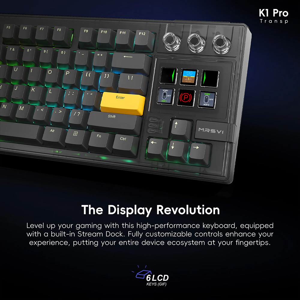 Klawiatura mechaniczna do gier – Keyboard Gaming Transparent recenzja i cena