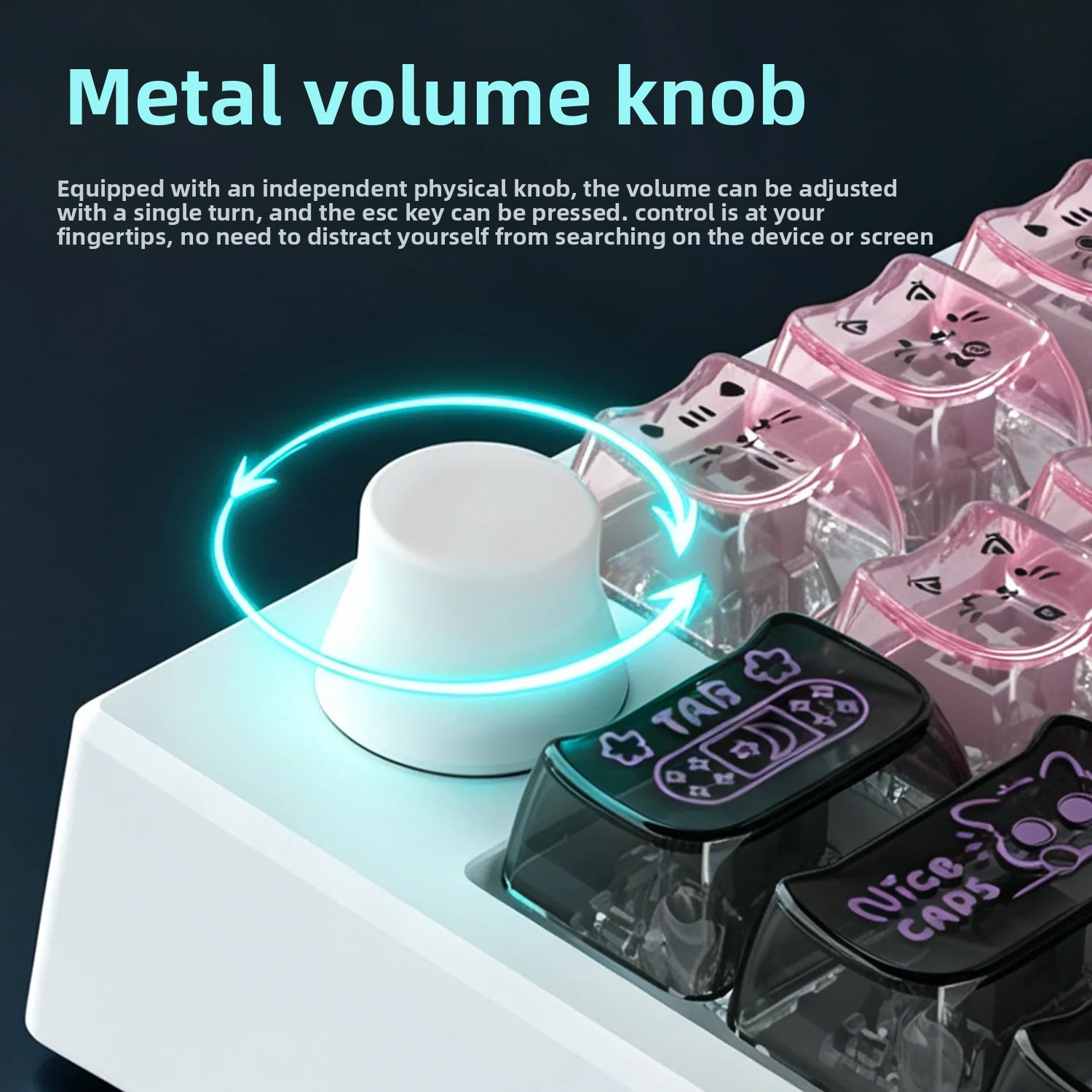 Nowa klawiatura gamingowa Ajaz – Gaming Keyboard Mini Mechanical recenzja i cena