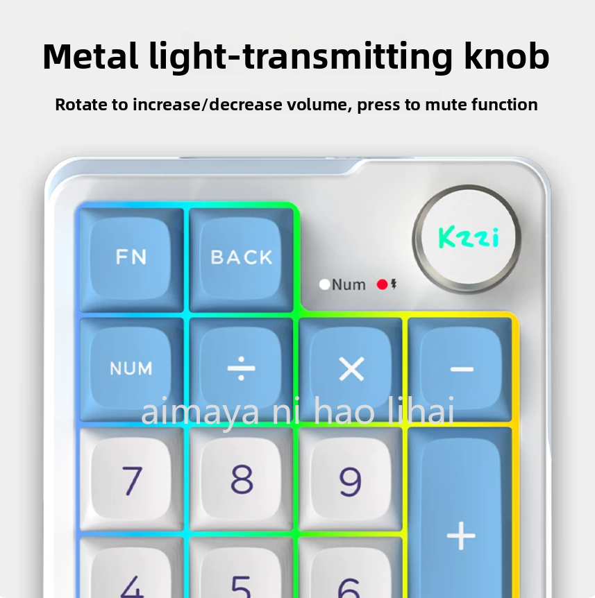 Klawiatura mechaniczna Kzzi K2 – Gaming Keyboard Mini Mechanical recenzja i cena