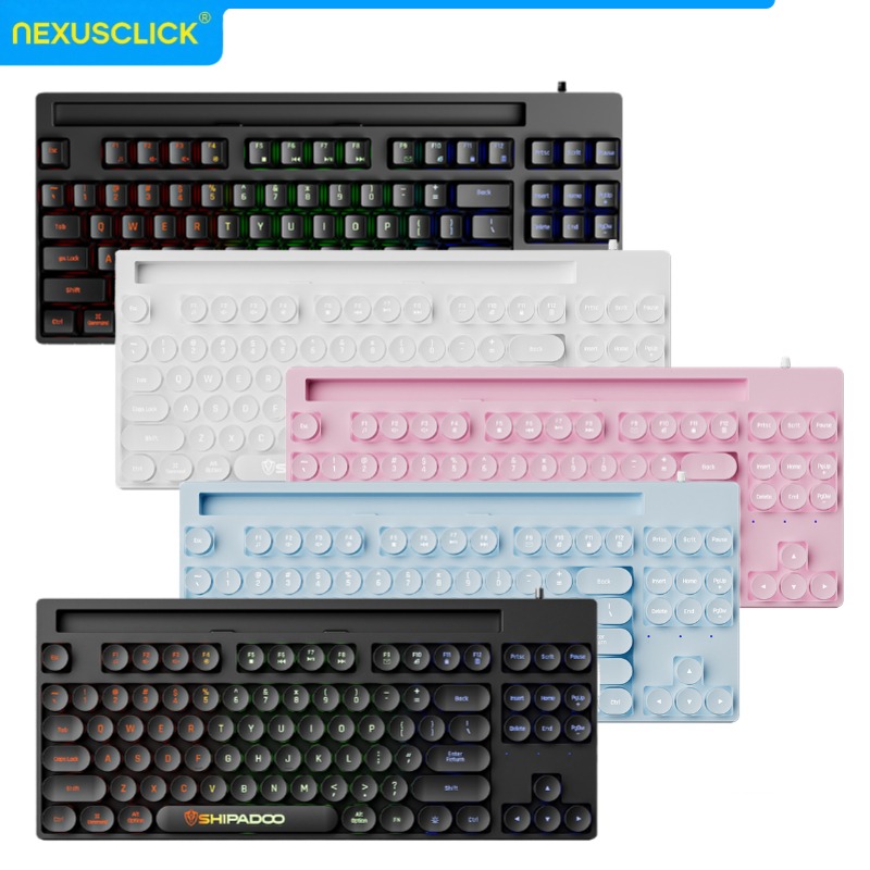 NexusClick Gorąca Wyprzedaż 87 – Gaming Keyboard Thocky recenzja i cena