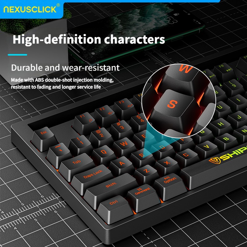 NexusClick Gorąca Wyprzedaż 87 – Gaming Keyboard Thocky recenzja i cena