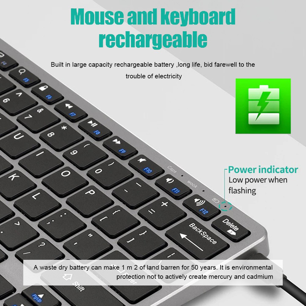 Bezprzewodowy zestaw klawiatur – Gaming Keyboard Mouse And Headset Combo recenzja i cena