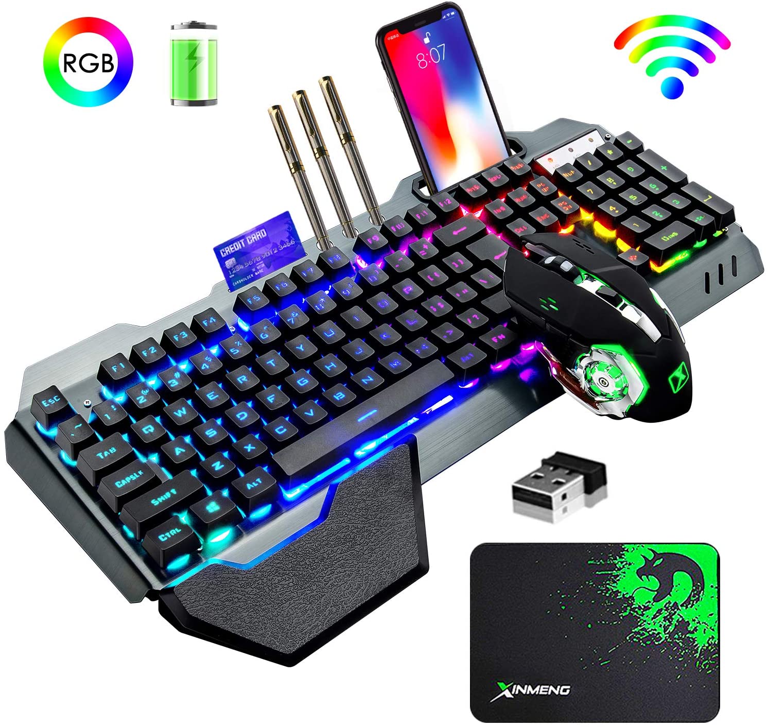 Bezprzewodowa klawiatura i mys – Gaming Keyboard Ergonomics recenzja i cena