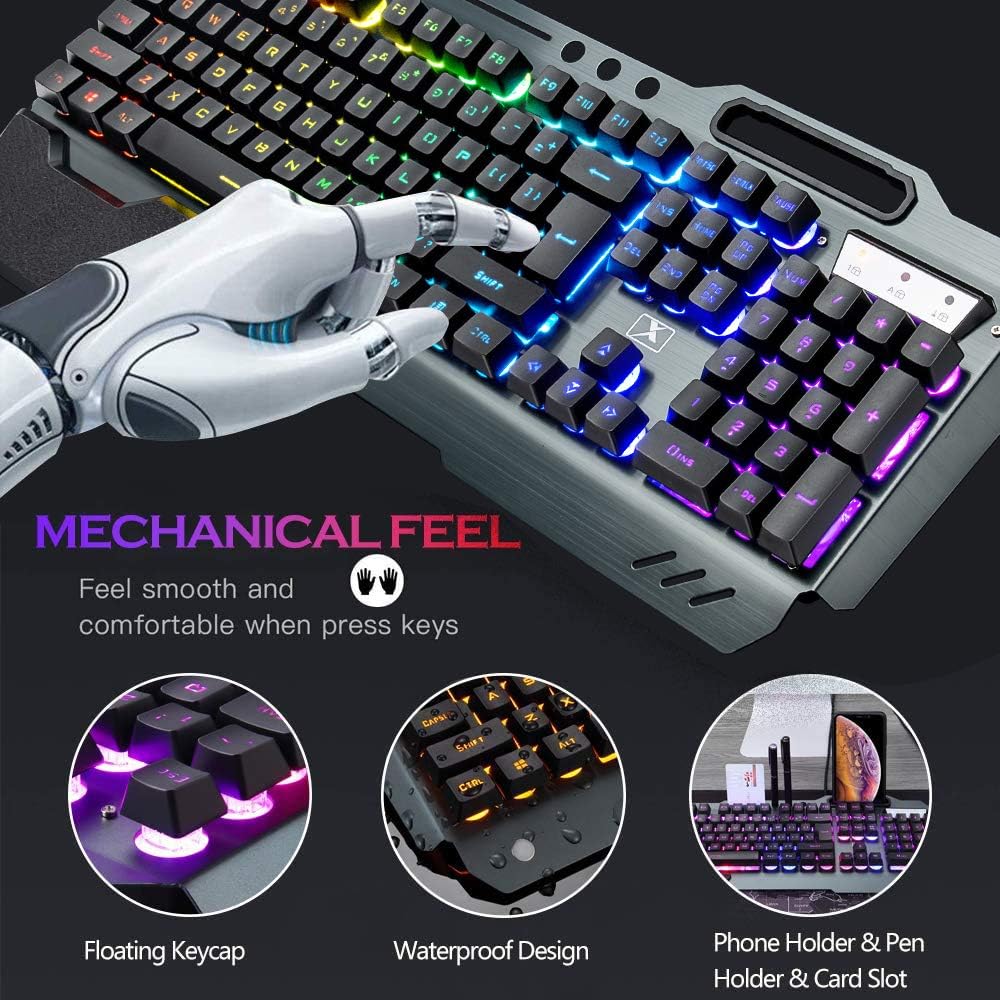 Bezprzewodowa klawiatura i mys – Gaming Keyboard Ergonomics recenzja i cena