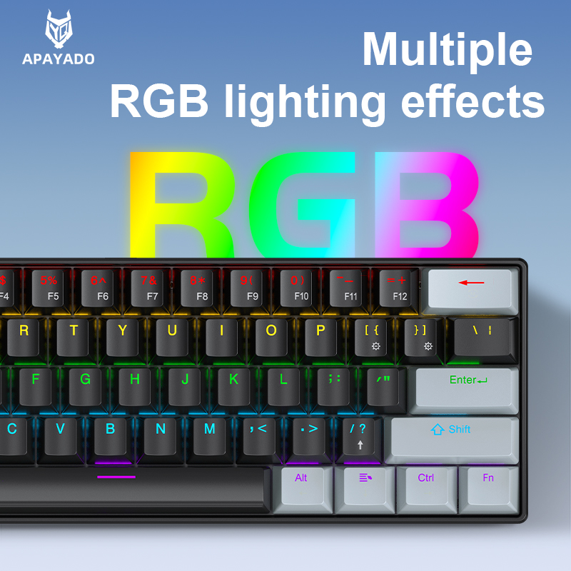 APAYADO K61 Mini Klawiatura Me – Gaming Keyboard Thocky recenzja i cena