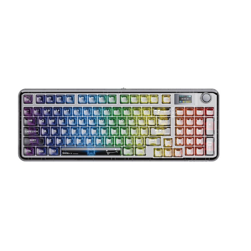 AULA F-NB98 96% ANSI US Layout – Keyboard Gaming Transparent recenzja i cena