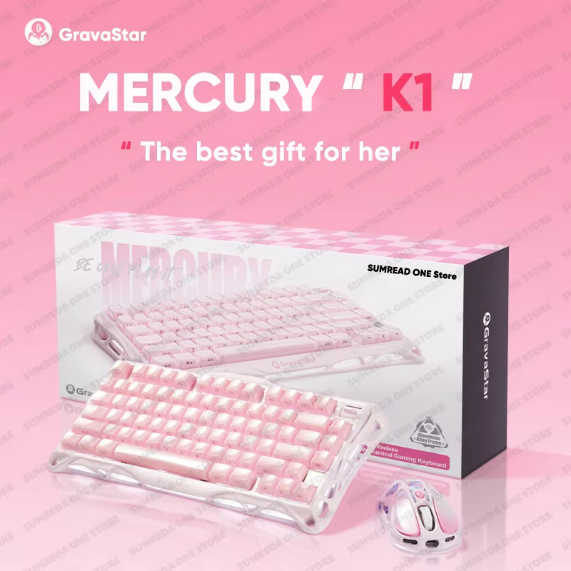 Grava Star Mercury K1 Bezprzew – Keyboard Gaming Transparent recenzja i cena
