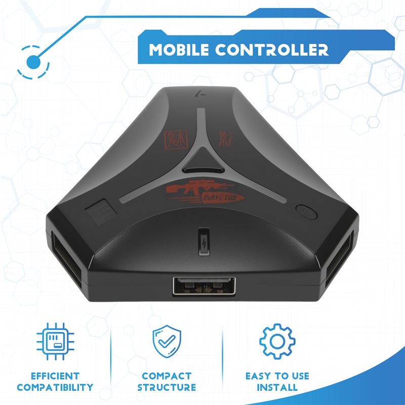 Nowy - 1 sztuka MK12 Plug and  – Gaming Keyboard And Mouse Mobile recenzja i cena