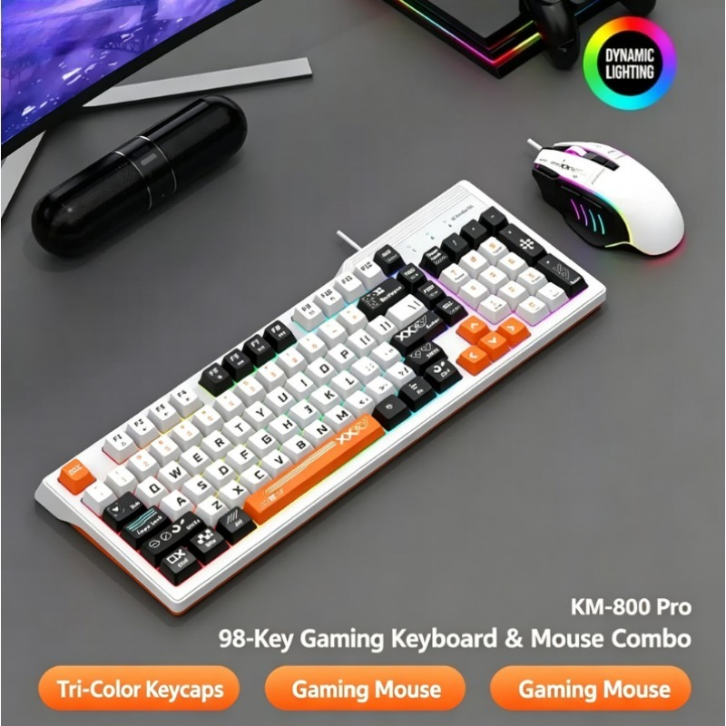 K8pro 3 w 1 Zestaw Gamingowy:  – Gaming Keyboard Mouse And Headset Combo recenzja i cena