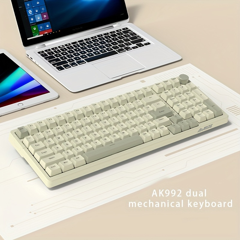 AJAZZ AK992 Retro Przewodowa K – Gaming Keyboard Thocky recenzja i cena