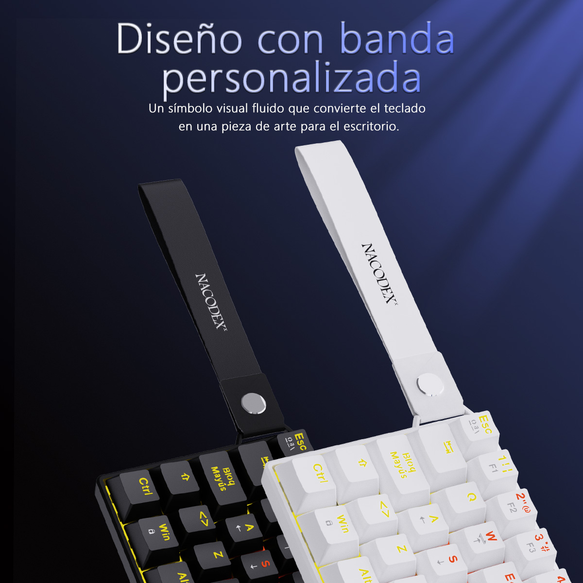 AJAZZ NK61 Klawiatura mechanic – Gaming Keyboard Thocky recenzja i cena