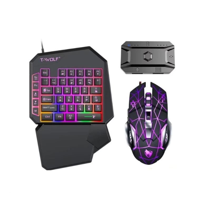 Zestaw do gier T-Wolf Tf950 5  – Gaming Keyboard Half recenzja i cena