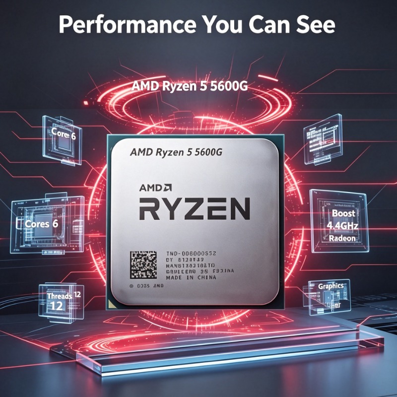 Ryzen 5 5600G Desktop APU Bez  – Amd Cpu Ryzen 5 recenzja i cena