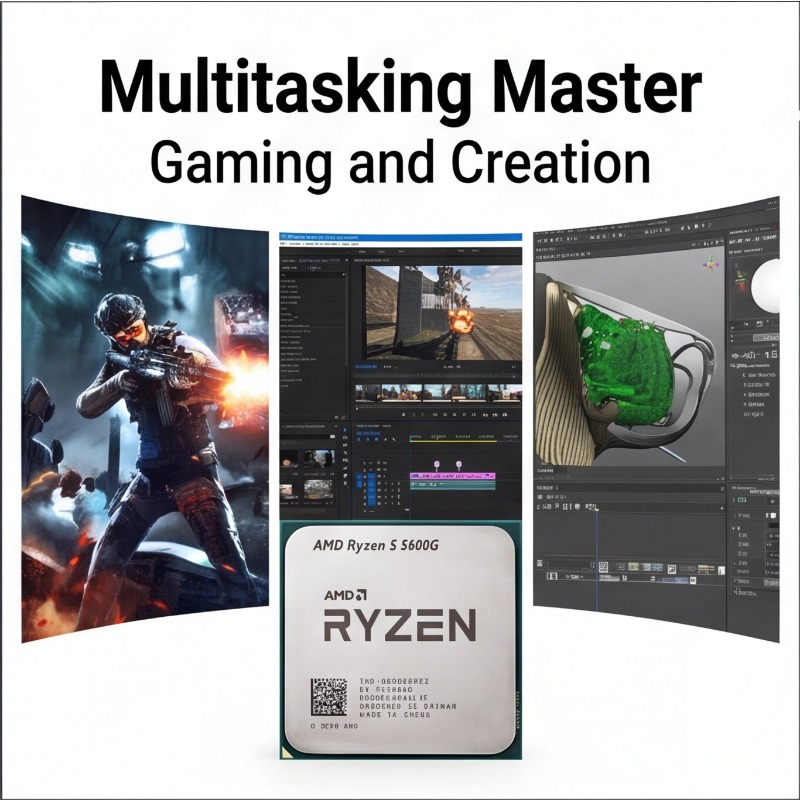 Ryzen 5 5600G Desktop APU Bez  – Amd Cpu Ryzen 5 recenzja i cena