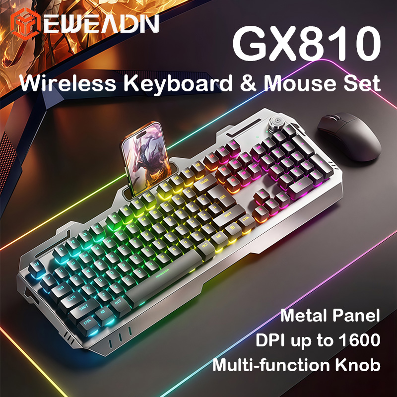 Bezprzewodowy zestaw klawiatur – Gaming Keyboard Mouse And Headset Combo recenzja i cena