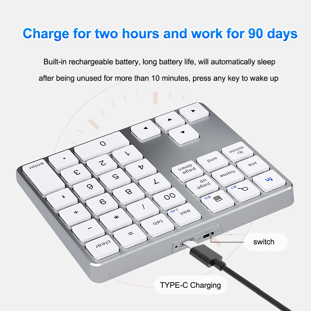 KEBIDUMEI Klawiatura numeryczn – Gaming Keyboard Mini recenzja i cena