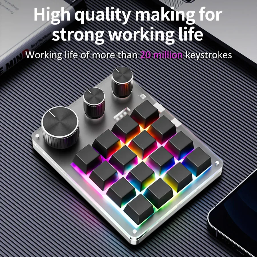 Bezprzewodowa klawiatura RGB B – Gaming Keyboard Mini Mechanical recenzja i cena