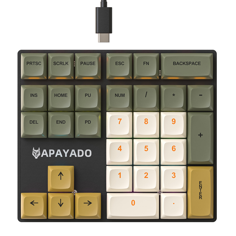 K33 Przewodowa mechaniczna kla – Gaming Keyboard Half recenzja i cena
