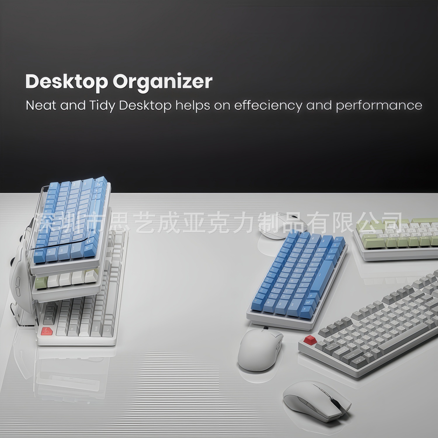 Nowy 3-warstwowy akrylowy uchw – Keyboard Gaming Transparent recenzja i cena