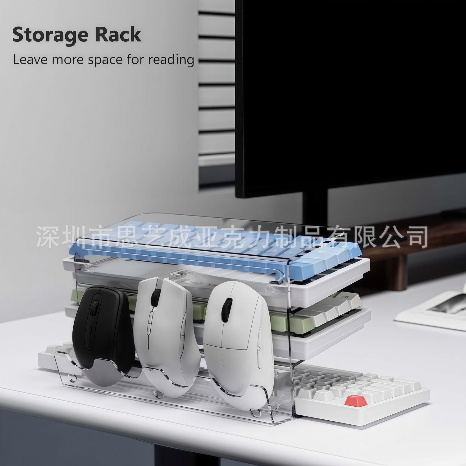 Nowy 3-warstwowy akrylowy uchw – Keyboard Gaming Transparent recenzja i cena
